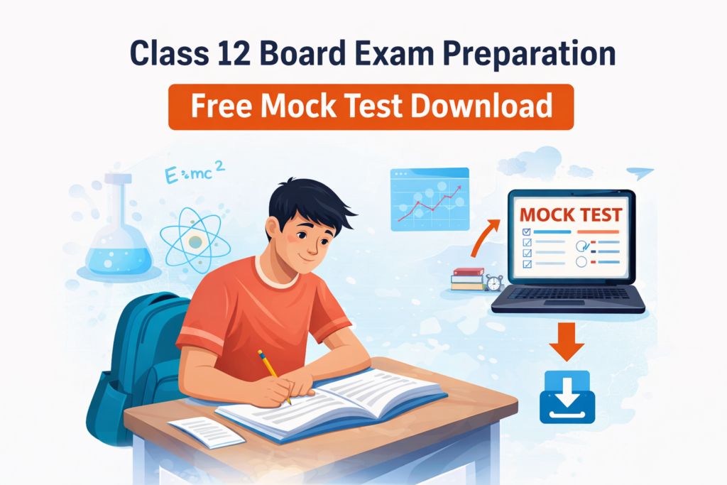 Class 12 Board Exam 2026 – Complete Preparation Guide & Free Mock Test Papers Download