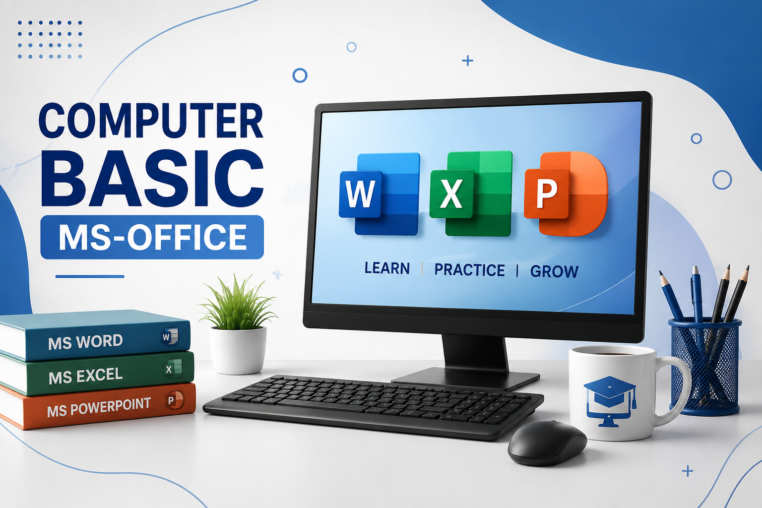 Complete MS Office Course – Word, Excel, Advanced Excel & PowerPoint | Get LBSTI Certificate After Course Completion